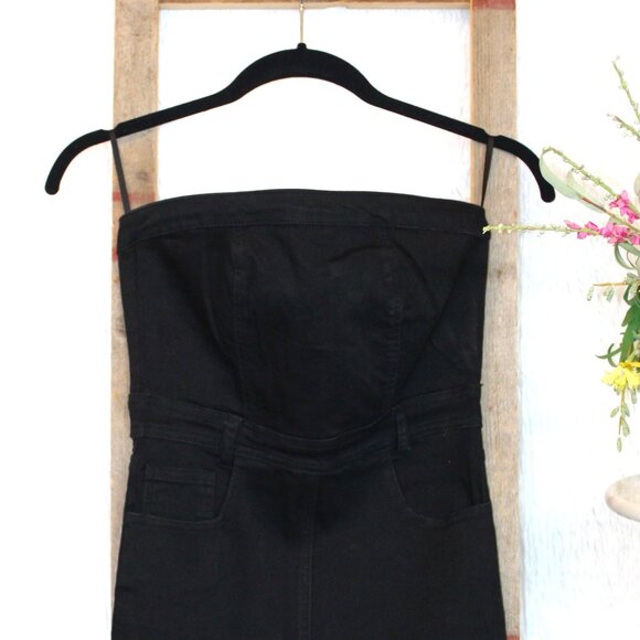 superdown Ally Strapless Denim Mini Dress - Picture 5 of 9